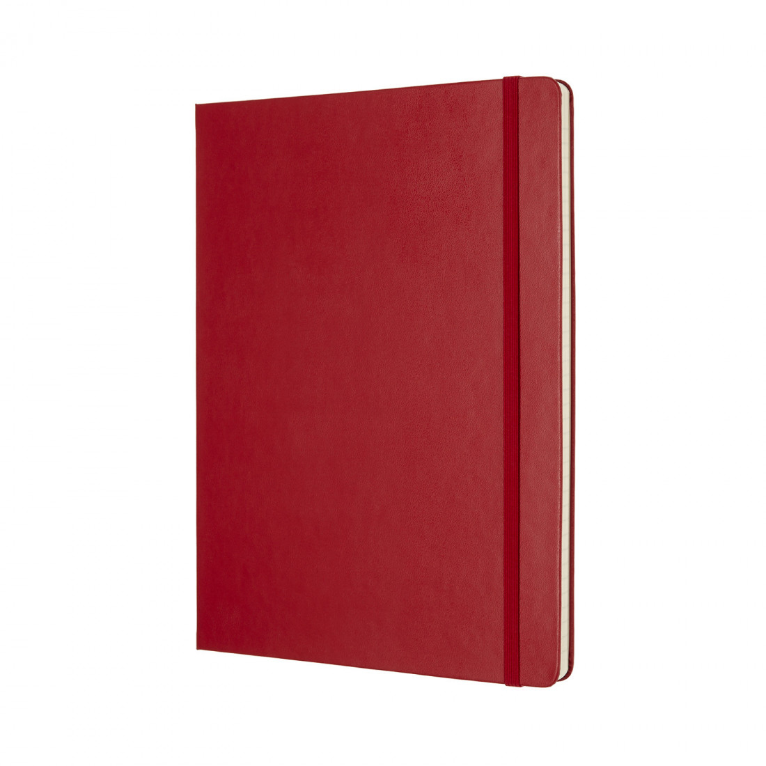 Notebook Extra Large 19x25 Ruled Red Hard Cover, Moleskine