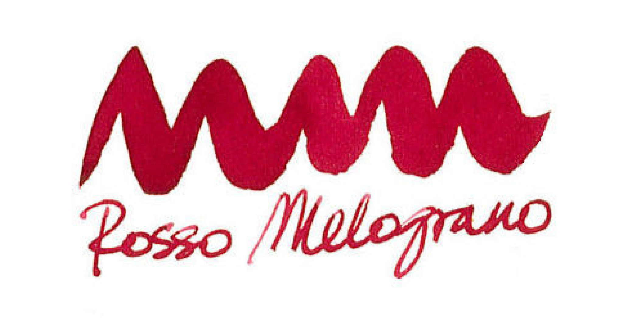 Scribo Rosso Melograno, the full flavour of juice 90ml bottle ink