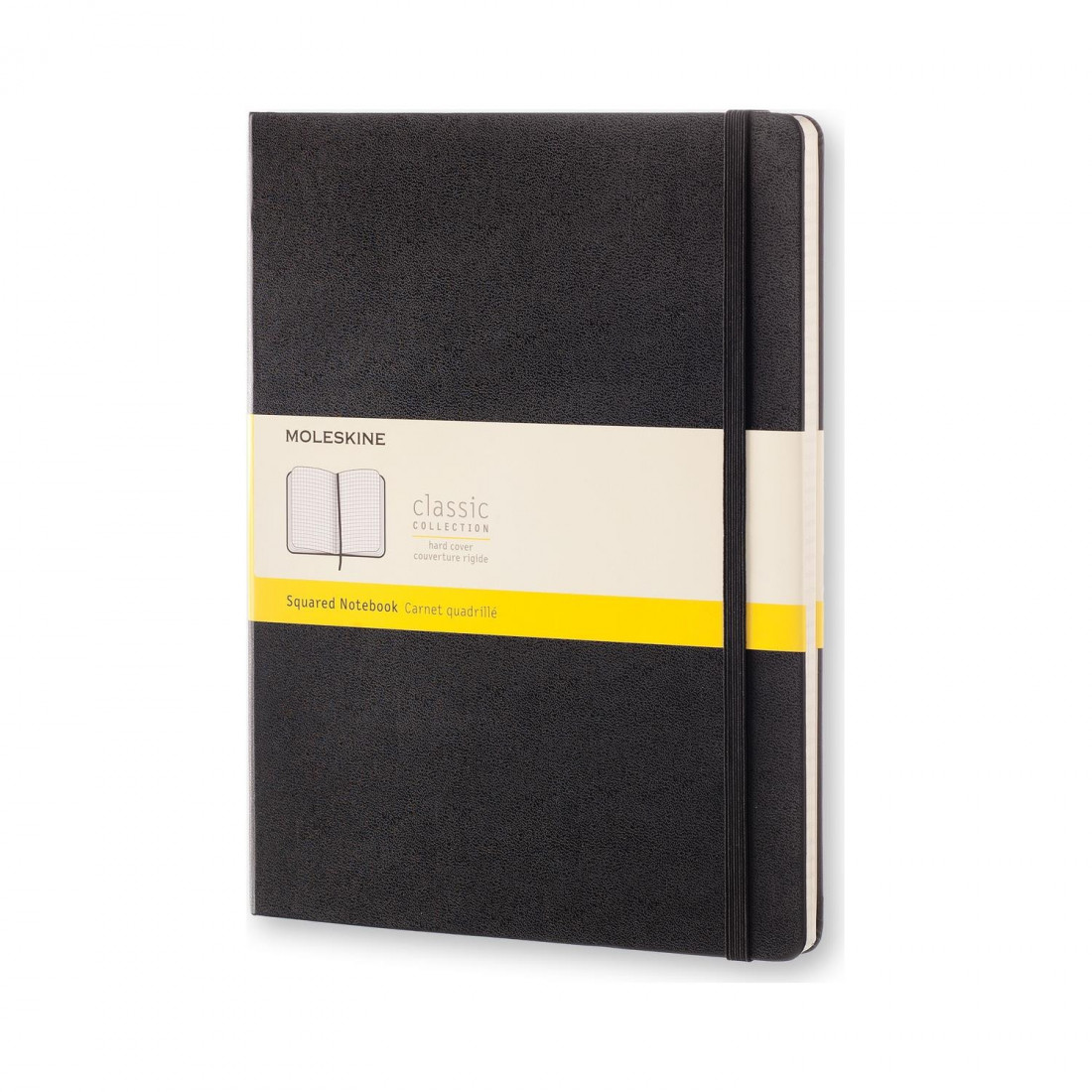 Notebook Extra Large 19x25 Squared Black Soft Cover Moleskine