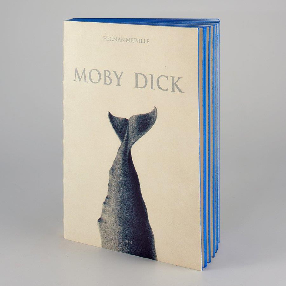 ANTIQUE NOTEBOOK Moby Dick LIBRI MUTI