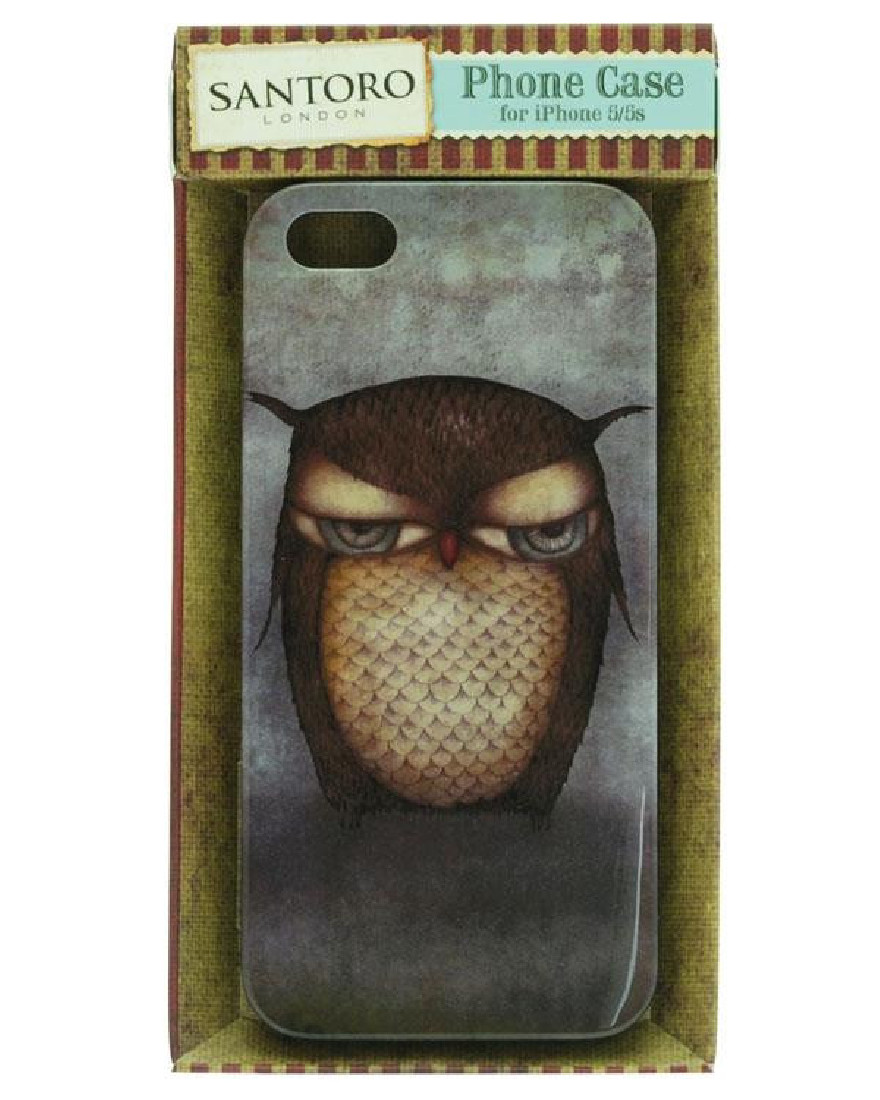 Θήκη iPhone 5/5s 349EC03 Santoro Grumpy Owl
