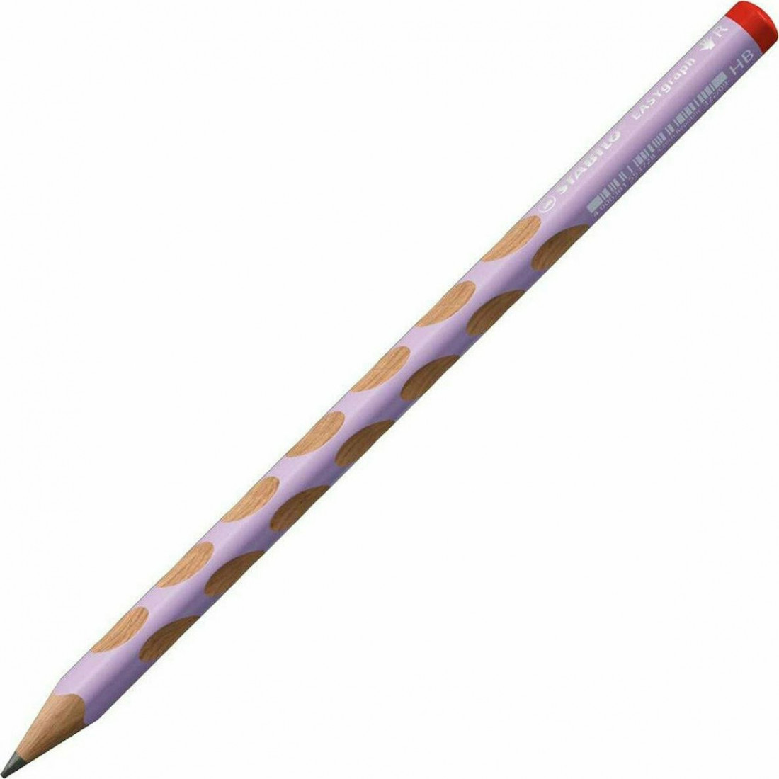 Μολύβι για Δεξιόχειρες Λιλά 0221 Stabilo