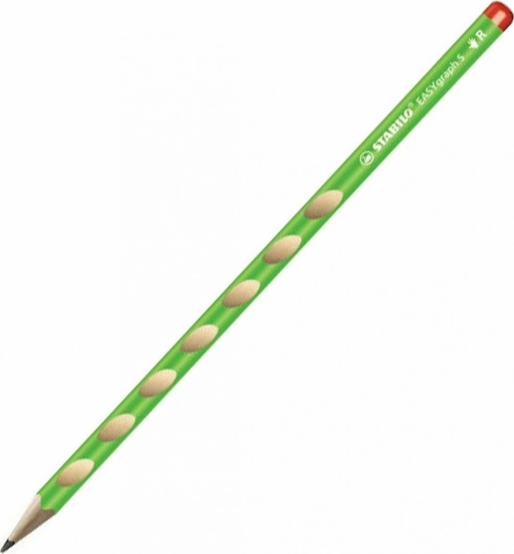 Μολύβι για Δεξιόχειρες Πράσινο 3719 Stabilo