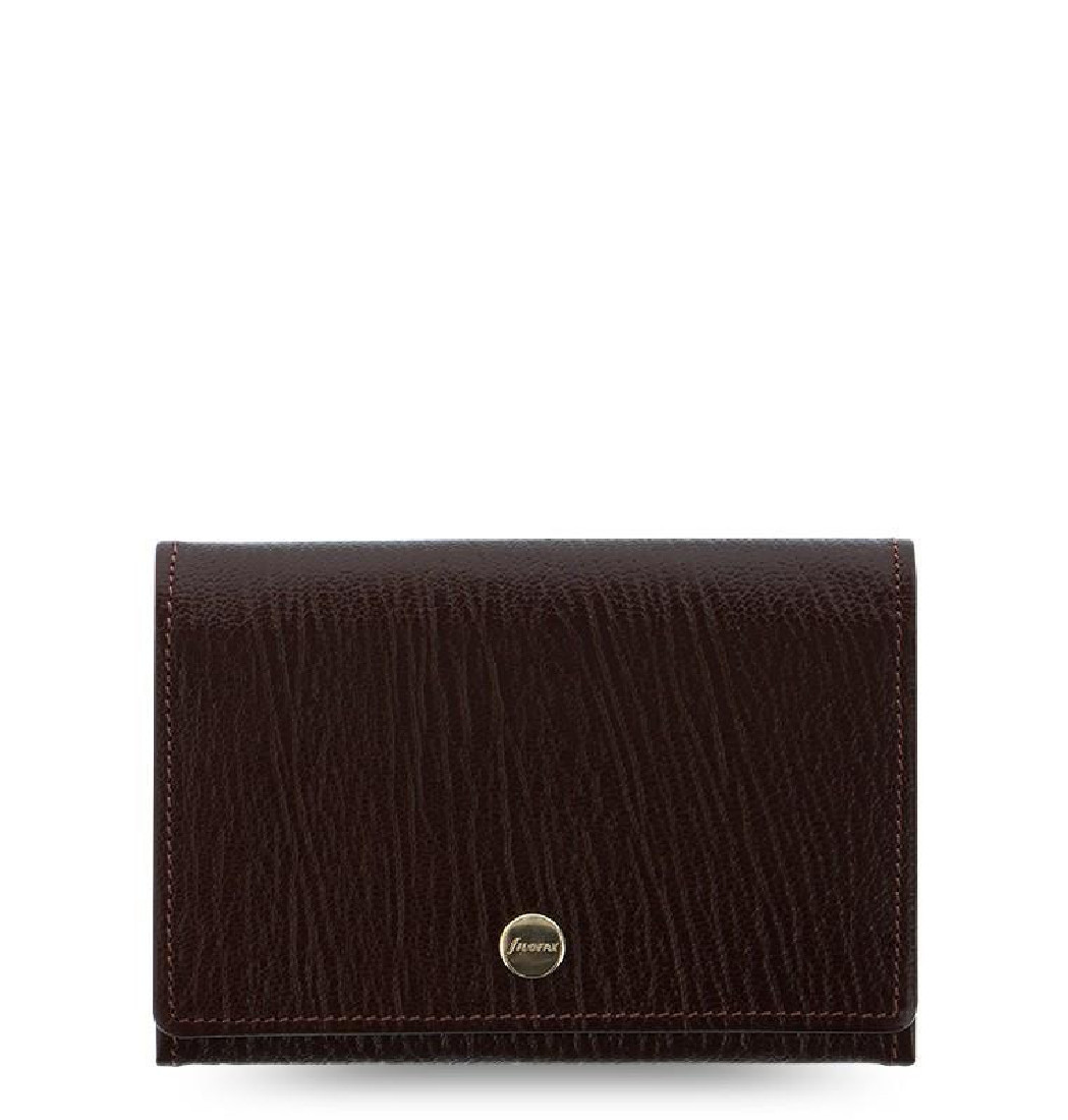 Chester Business Card Holder Brown Filofax
