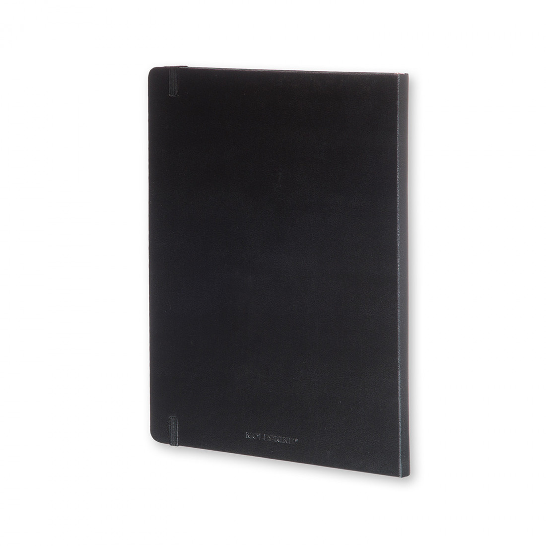 Moleskine plain notebook hard cover extra large 19x25 black