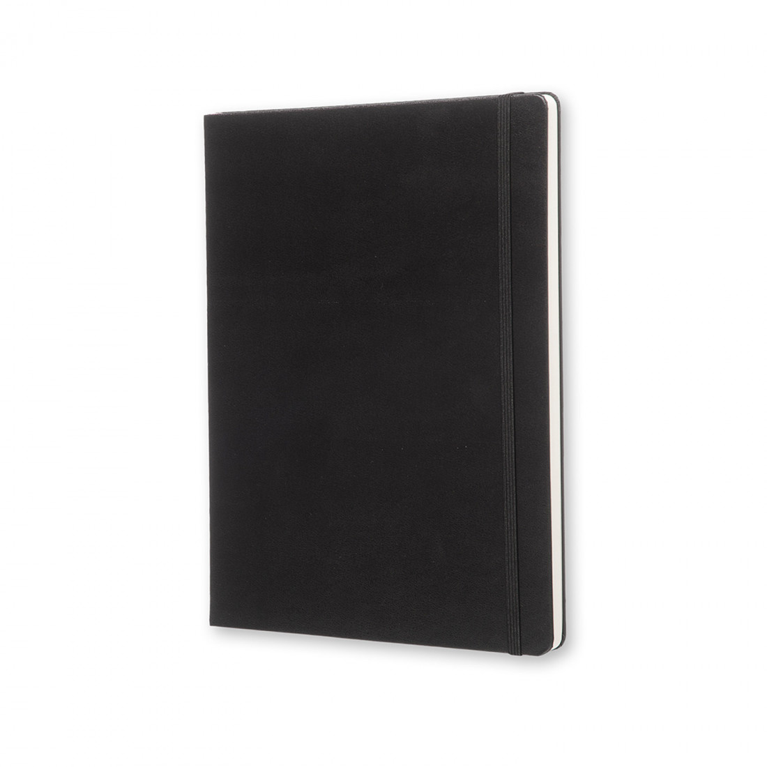 Moleskine plain notebook hard cover extra large 19x25 black