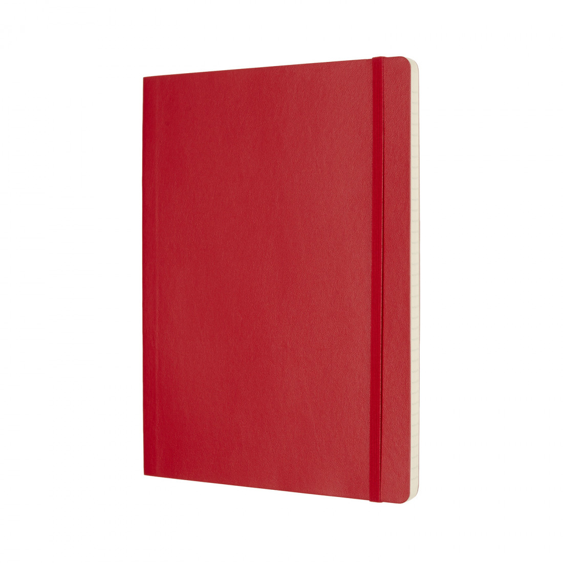 Notebook Extra Large 19x25 Ruled Scarlet Red Soft Cover, Moleskine
