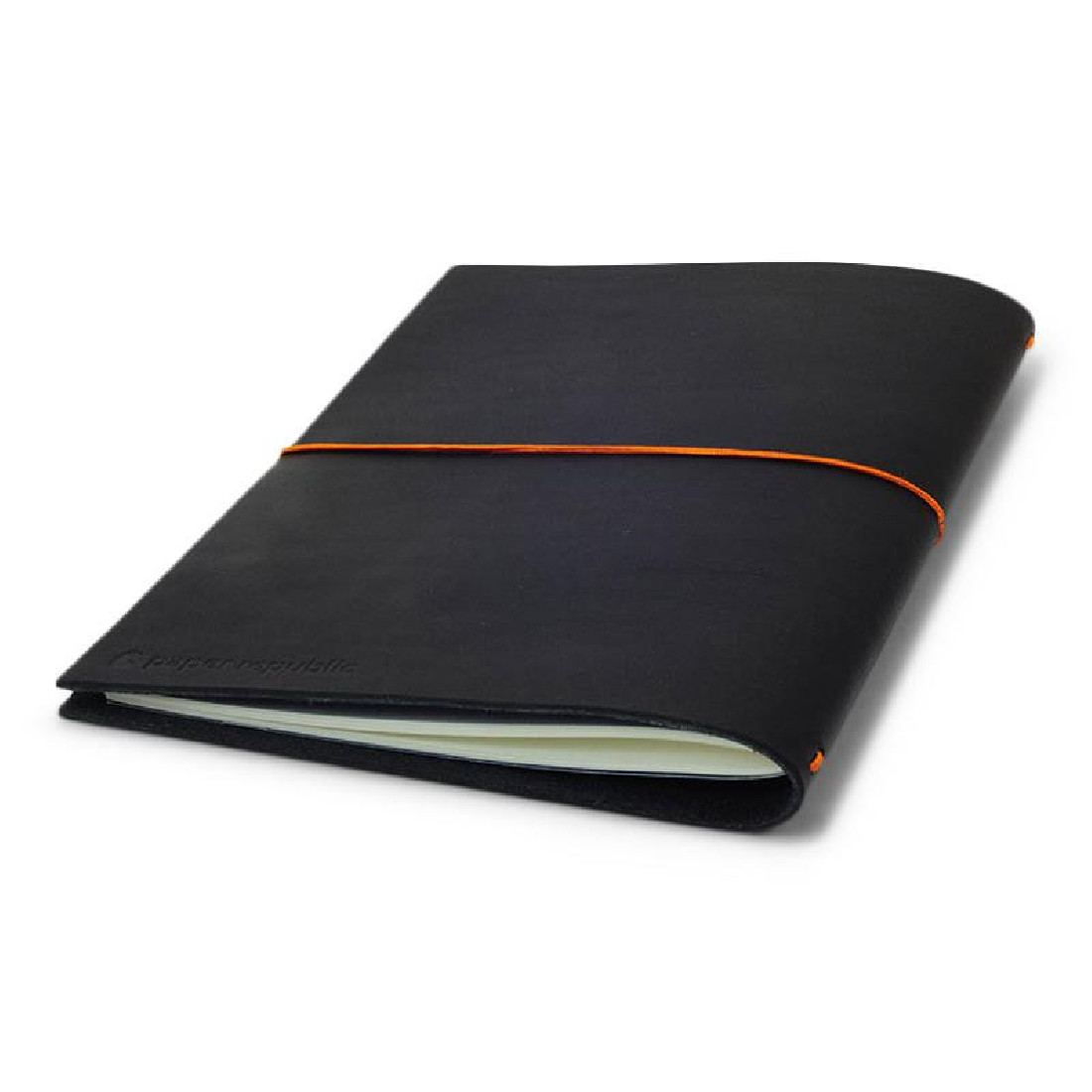 Paper Republic the writers essentials [xl] black leather journal kit