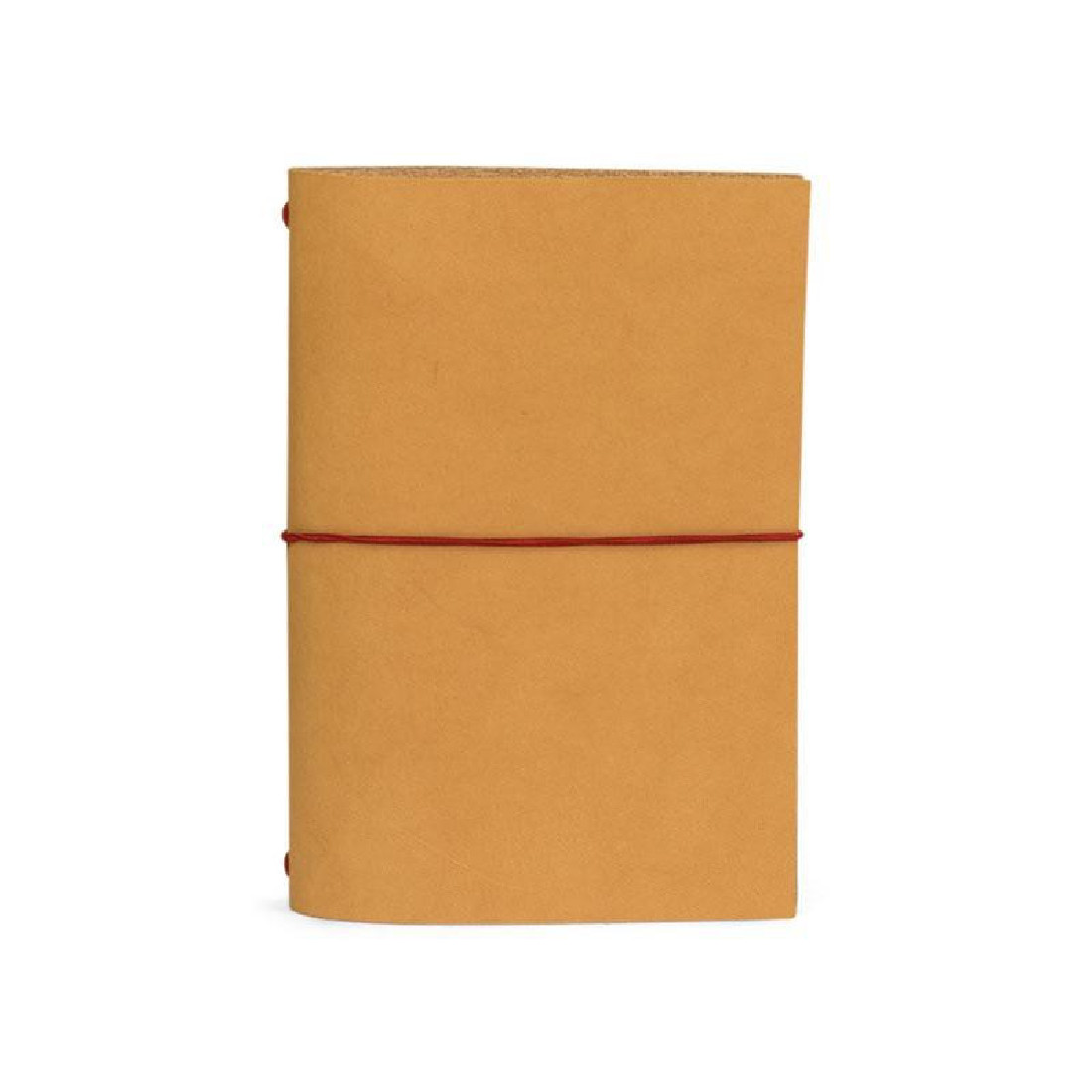 Paper Republic grand voyageur pocket sand leather journal
