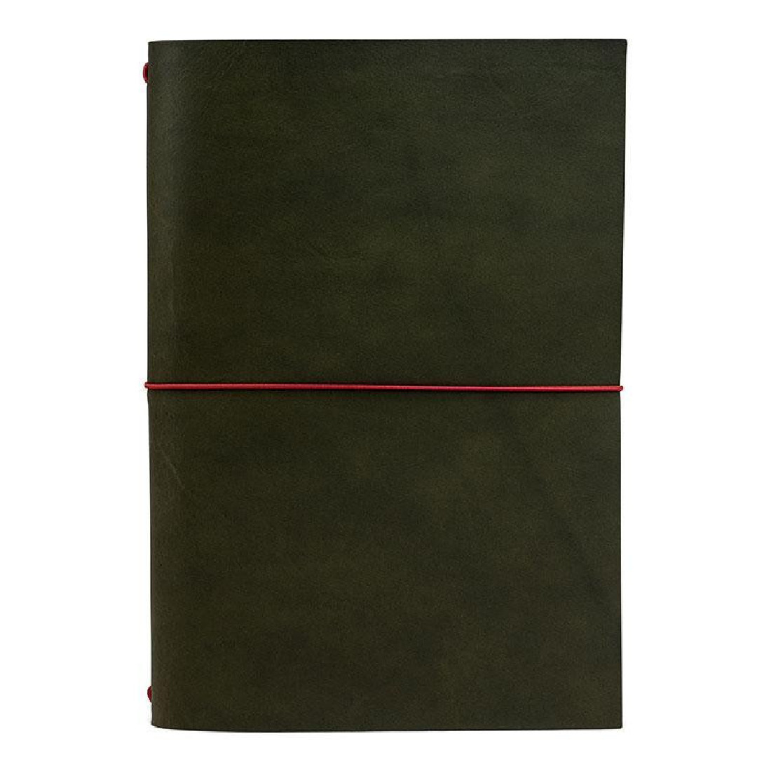 Paper Republic grand voyageur [xl] olive green leather journal