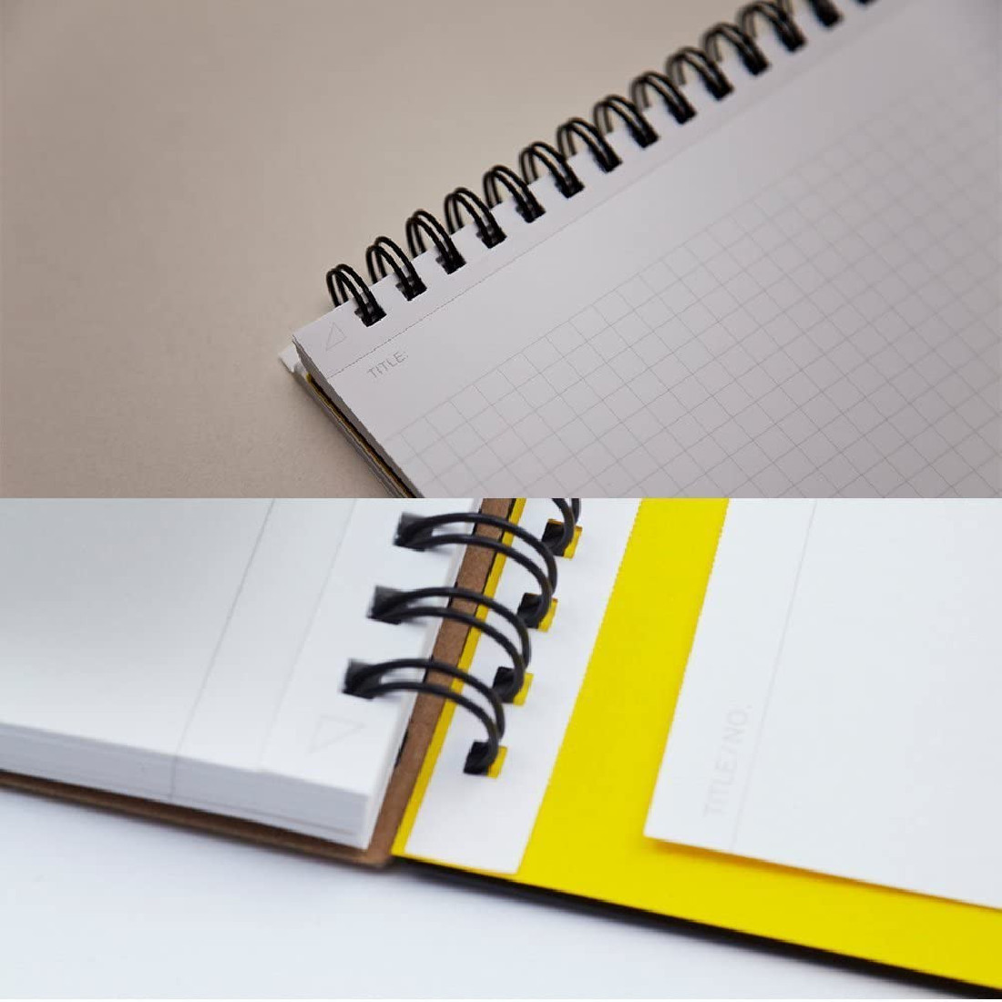 Mnemosyne spiral notebook 180A A4 70sheets 5mm squared 80gr