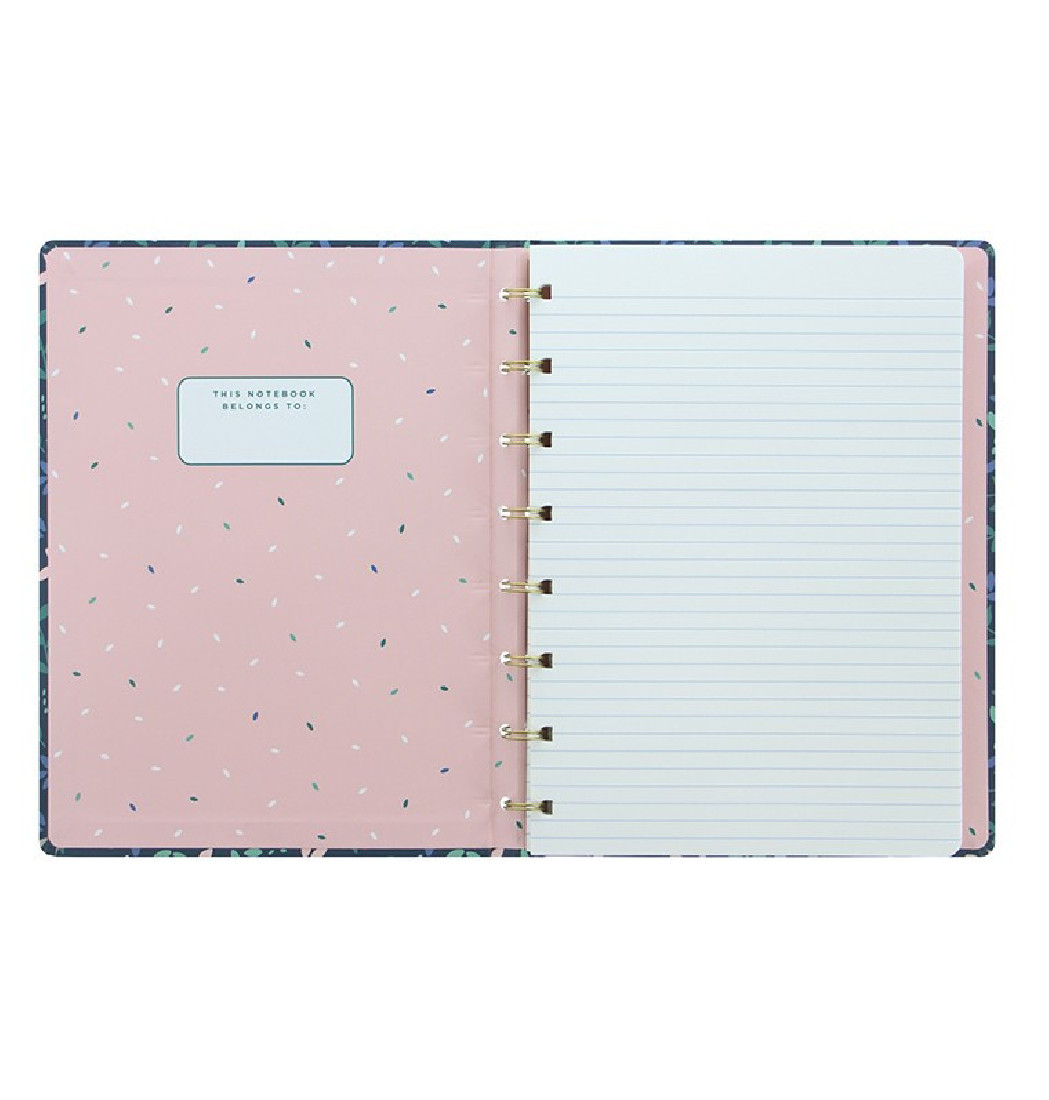 Filofax Notebook Refillable Ruled A5 Garden Dusk 115114