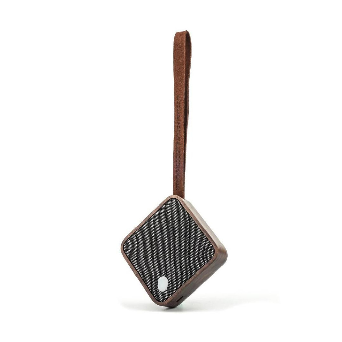 GINGKO Mi Square - Pocket Bluetooth Speaker Walnut