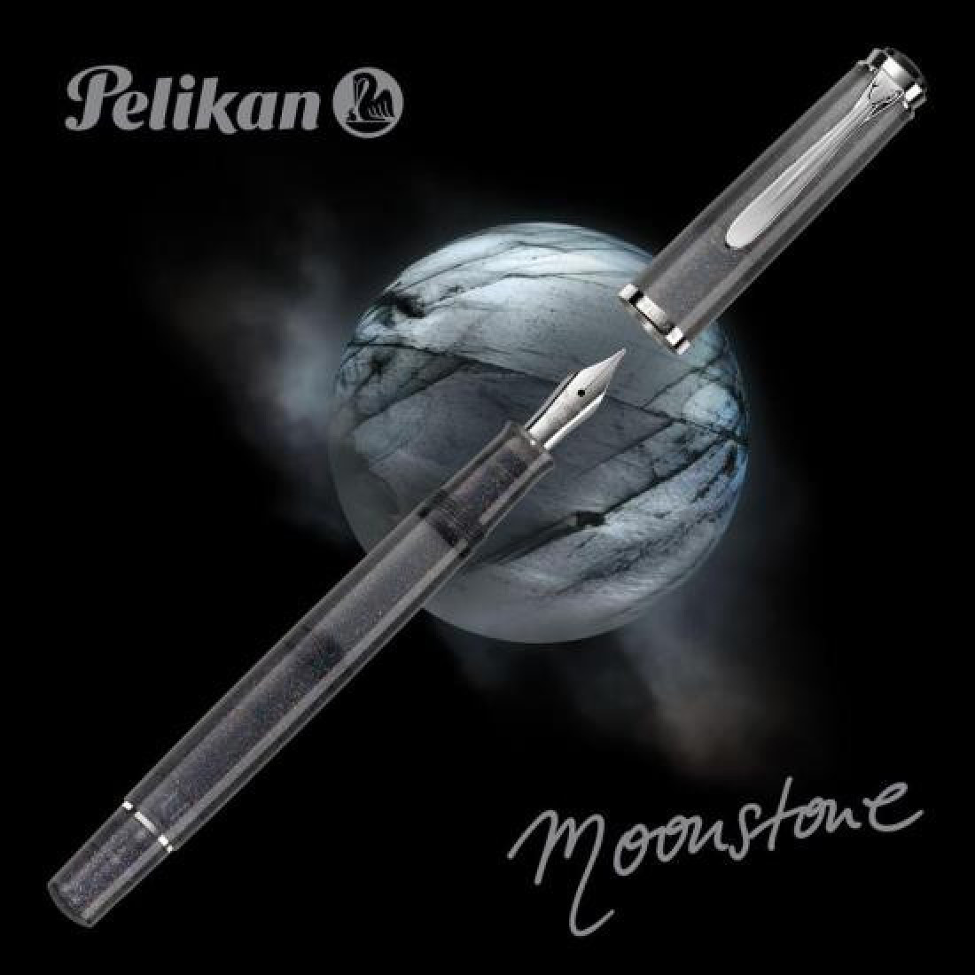 Pelikan Souveran M205 Moonstone Special Edition Fountain Pen (F,M,B)