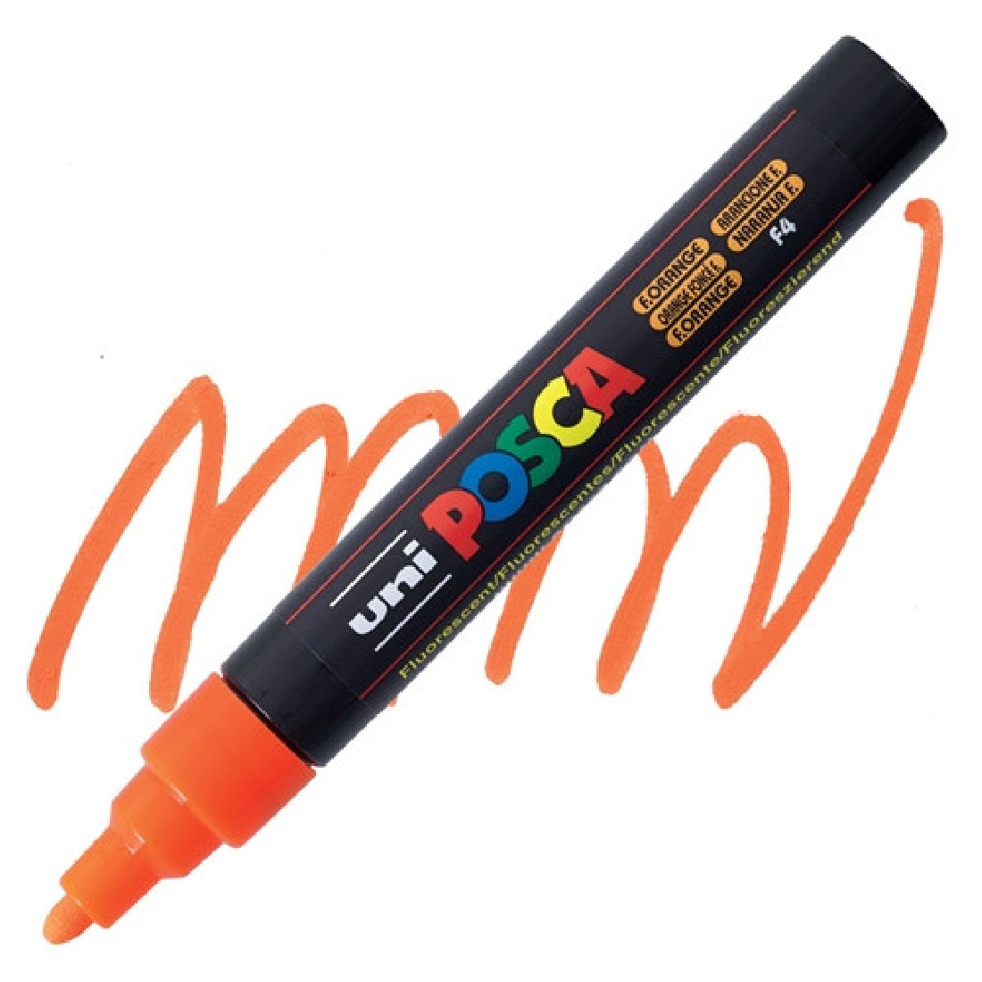 Μαρκαδόρος Posca PC-5M neon orange  Uni-Ball
