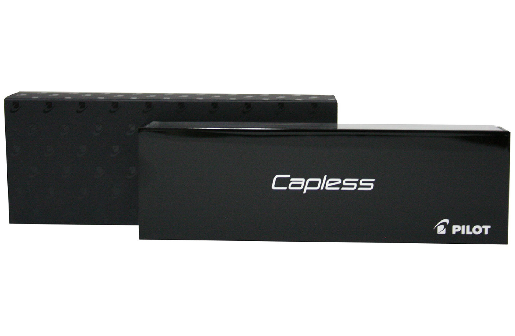 Pilot Capless (Vanishing point), Metallic - Black Matte Trim - Grey - Medium Nib Fountain Pen Pil