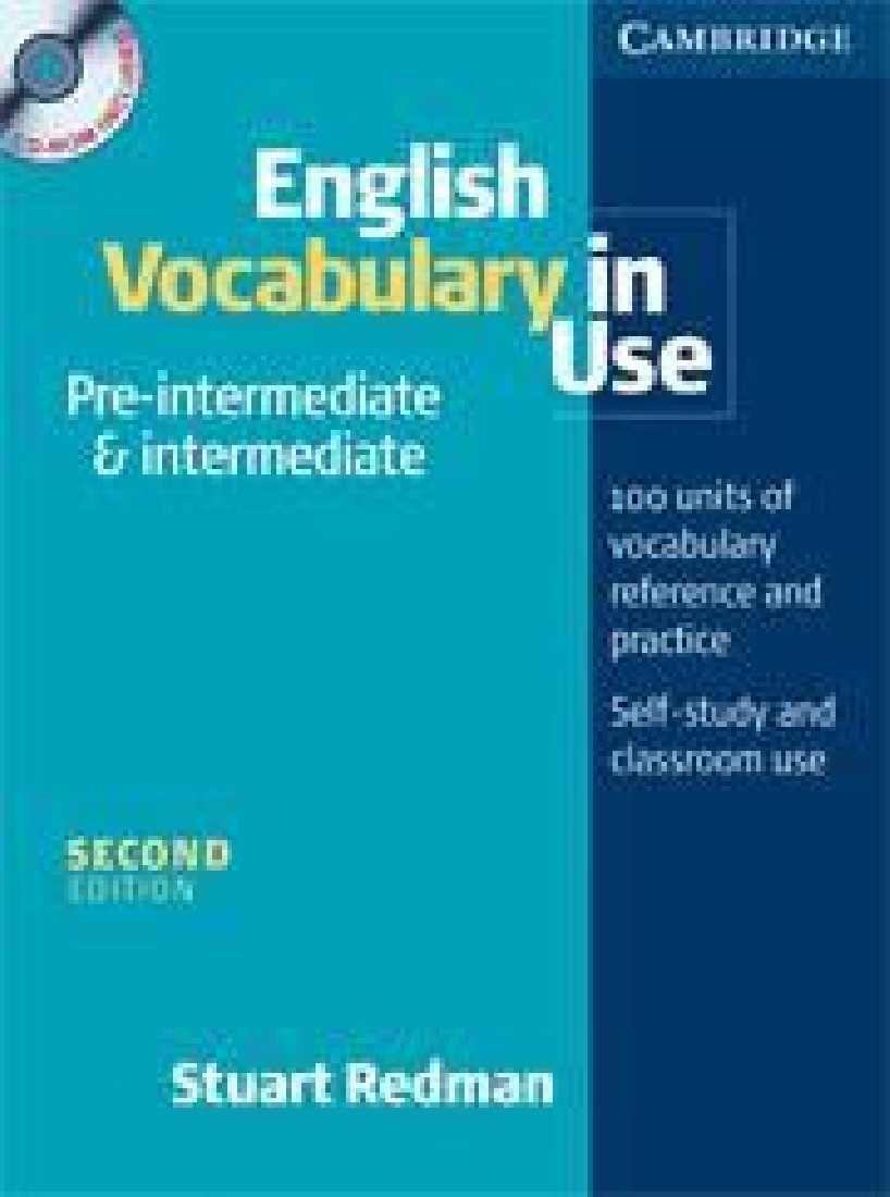 ENGLISH VOCABULARY IN USE PRE-INTERMEDIATE & INTERMEDIATE WITH ANSWERS(+CD-ROM)
