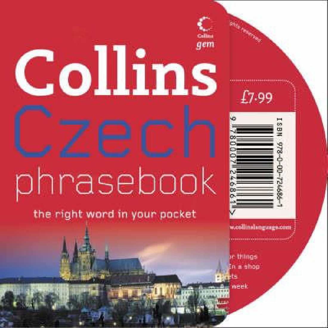 COLLINS GEM : CZECH PHRASEBOOK CD PACK (+ CD) PB