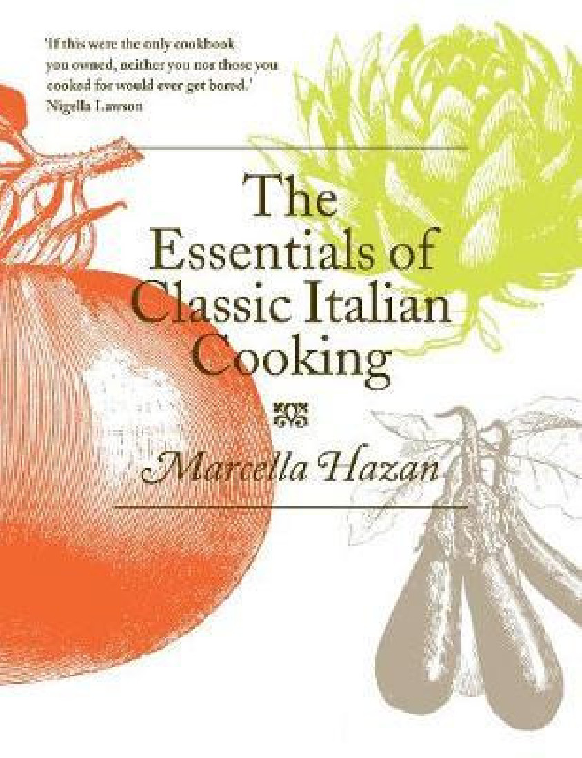ESSENTIALS OF CLASSIC ITALIAN COOKING  HC