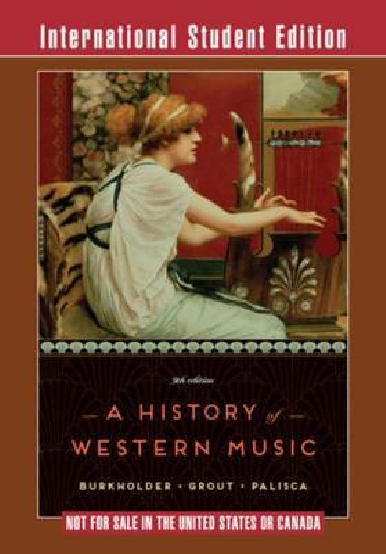A HISTORY OF WESTERN MUSIC  PB