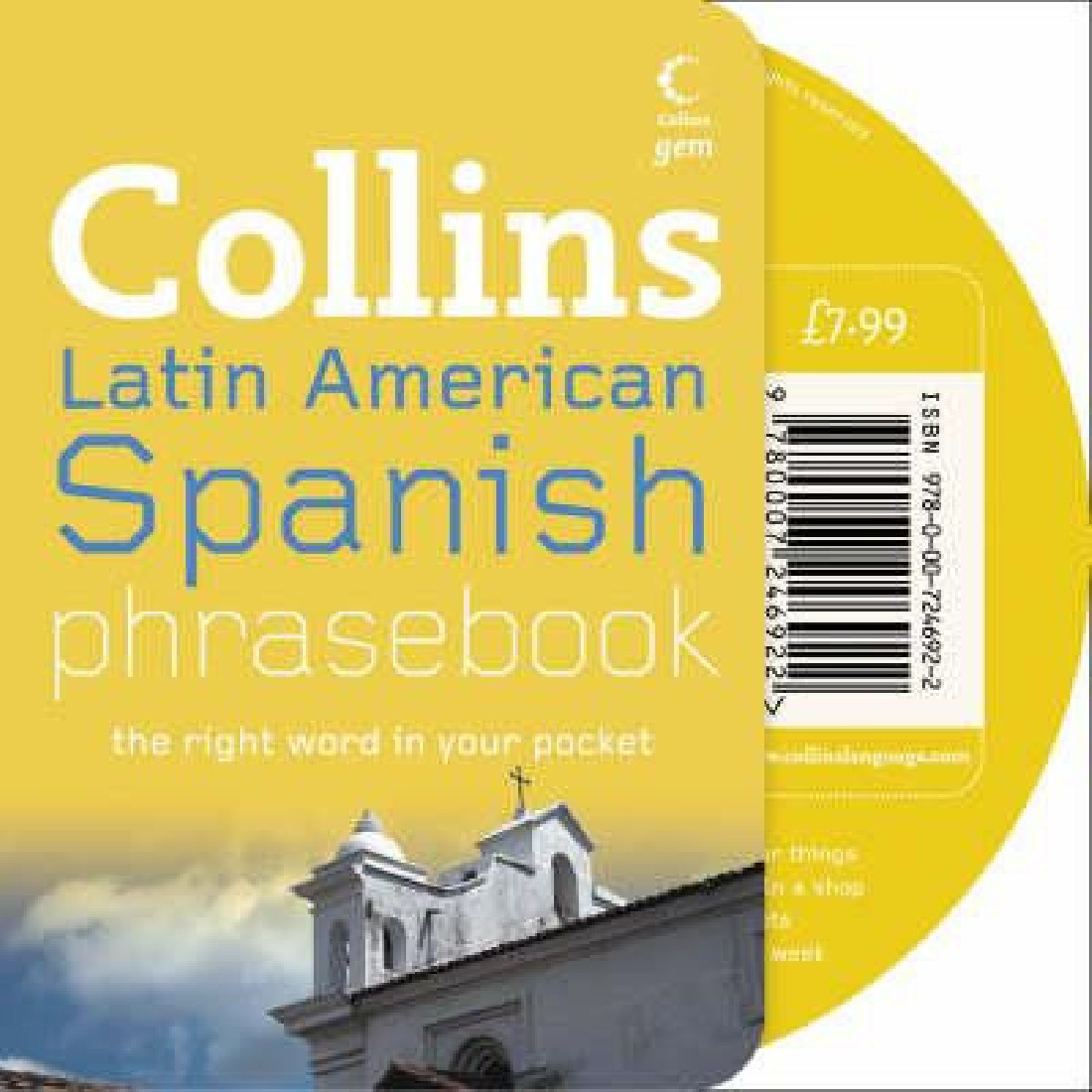 COLLINS GEM : LATIN AMERICAN SPANISH PHRASEBOOK CD PACK (+ CD) PB
