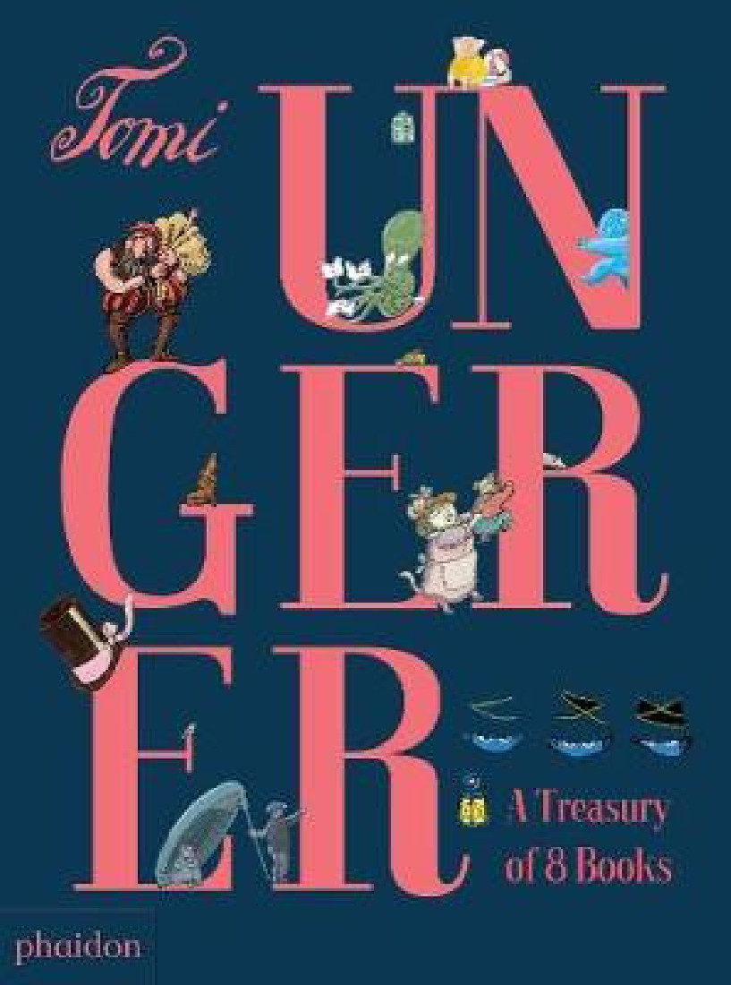 TOMI UNGERER: A TREASURY OF 8 BOOKS  HC