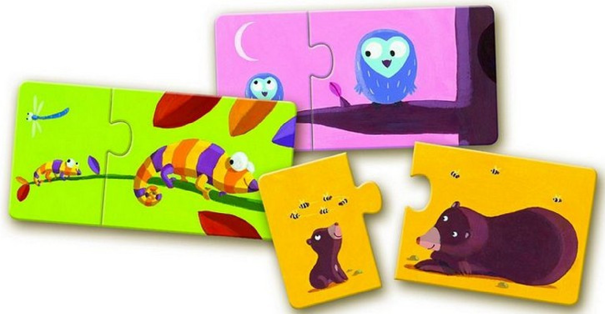 Puzzle Duo Μαμά Και Παιδί 08157 Djeco