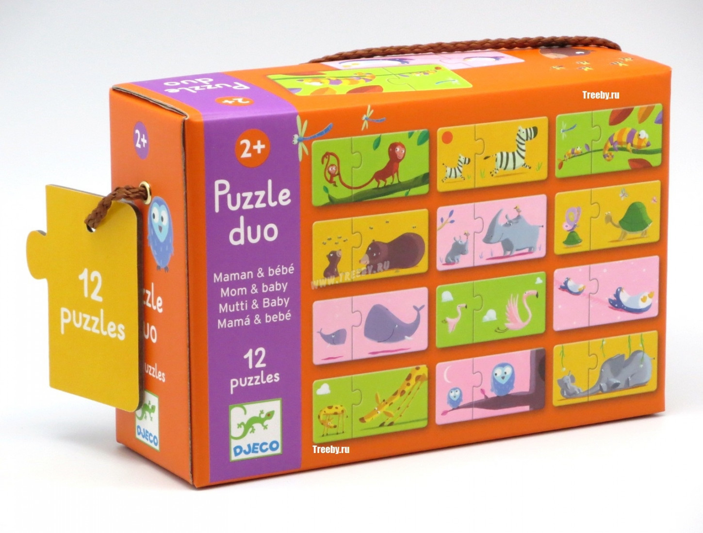 Puzzle Duo Μαμά Και Παιδί 08157 Djeco
