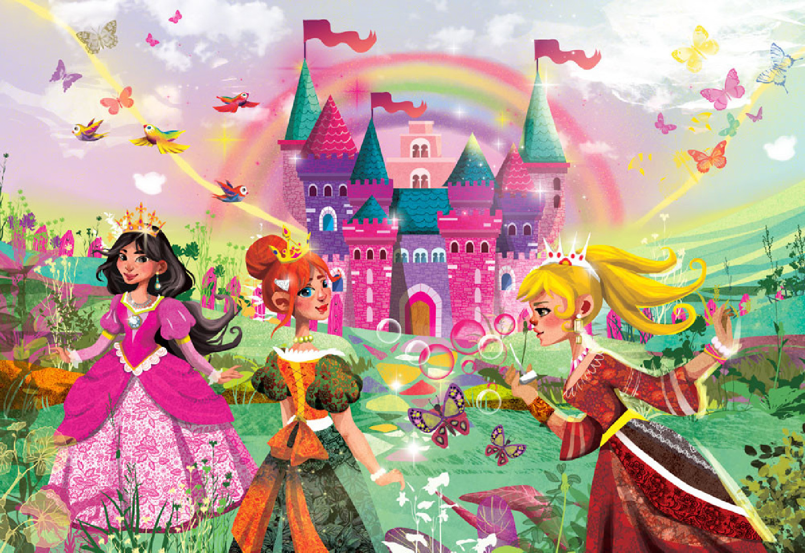 Puzzle (2 x 70τμχ.) Πριγκίπισσες - Το Παλάτι των Ονείρων  ΕΛΛΗΝΟΕΚΔΟΤΙΚΗ