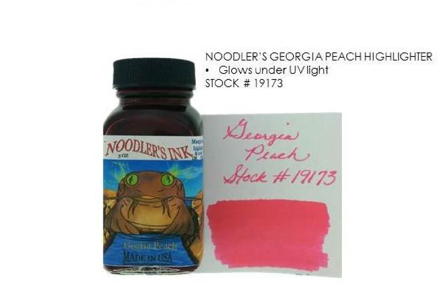 Noodlers ink Georgia Peach Highlighter 90ml 19173