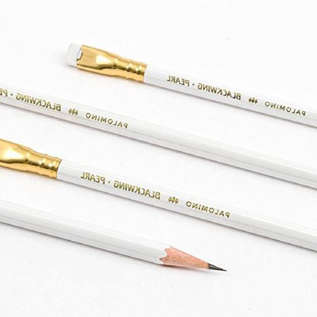 Palomino Blackwing pencils pearl, balanced graphite, (set of 12)