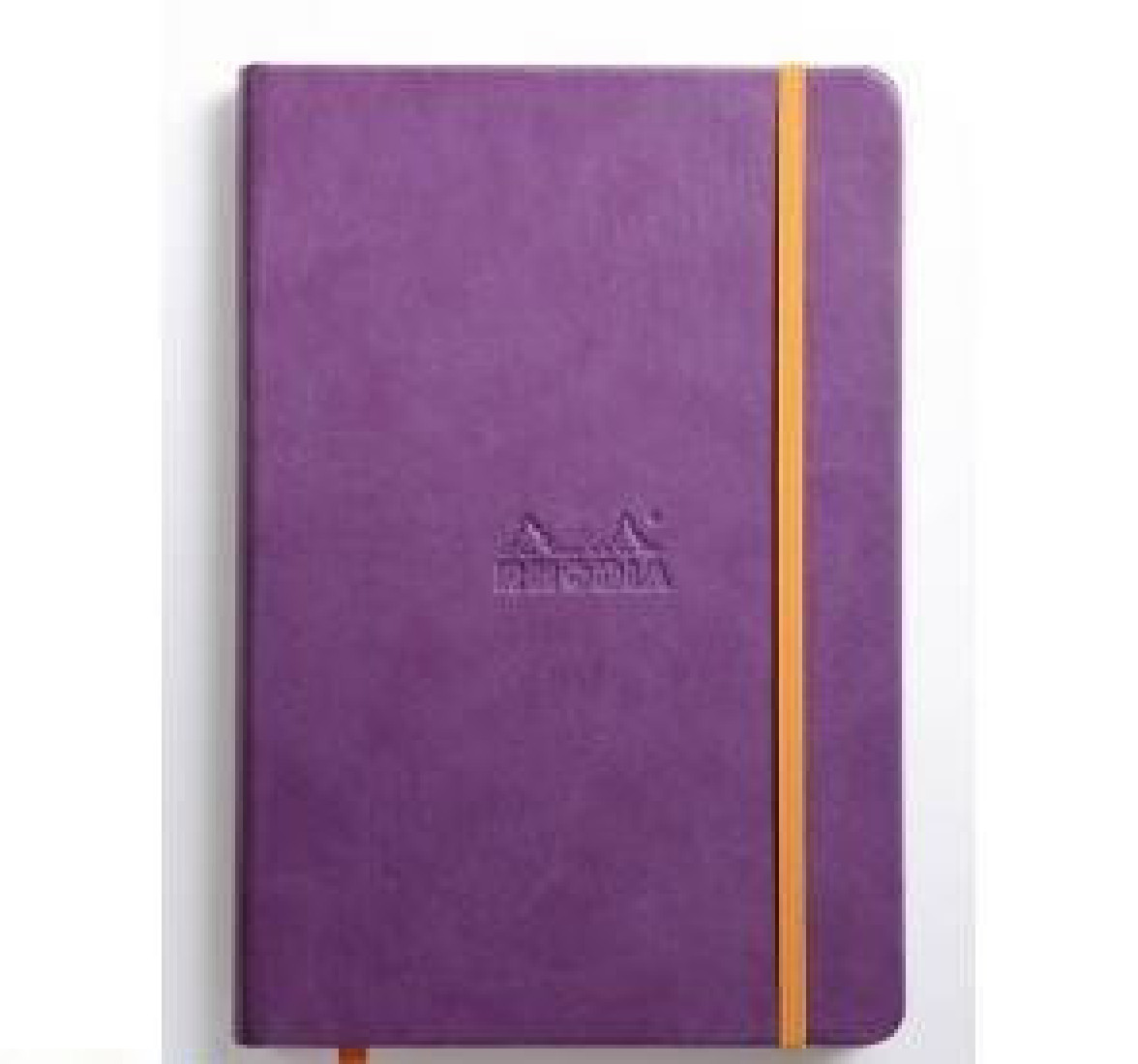 NOTEBOOK A5 RHODIARAMA VIOLET LINED HARD COVER RHODIA