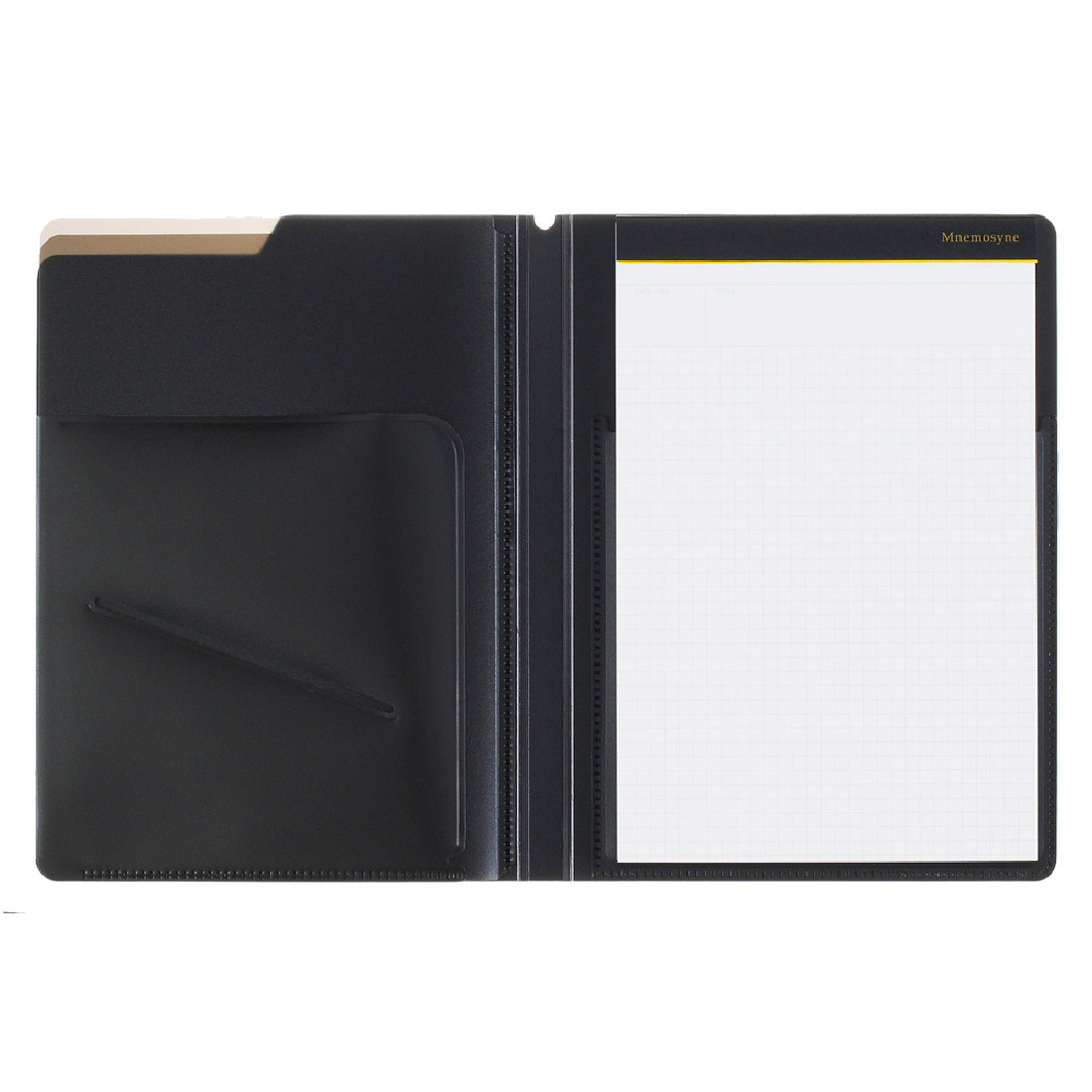 Mnemosyne  Notepad Holder with 5 Pockets HN188FA A5+ 70sheets 5mm squared 80gr
