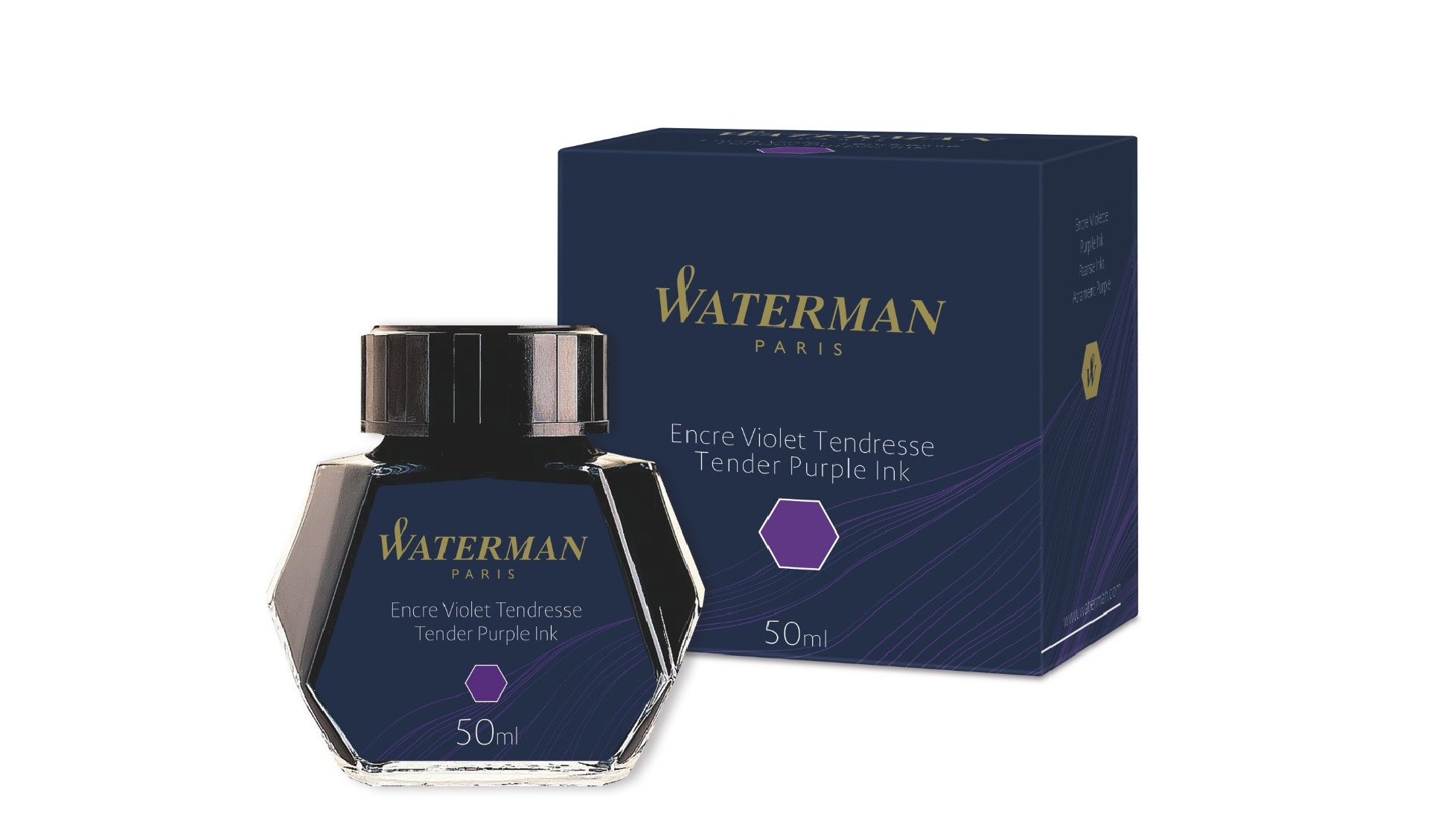 Waterman ink 50ml bottle Purple