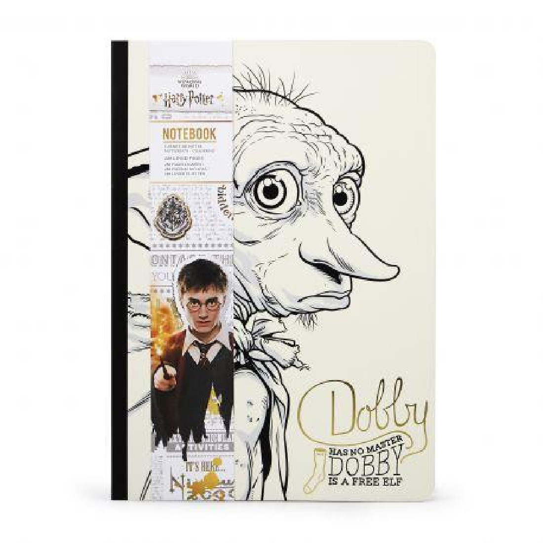 Σημειωματάριο  Α5  288 σελ. Dobby 48580  Harry Potter