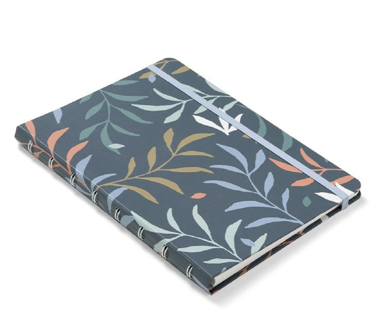 Notebook Refillable Ruled A5 Botanical Blue 179518 Filofax