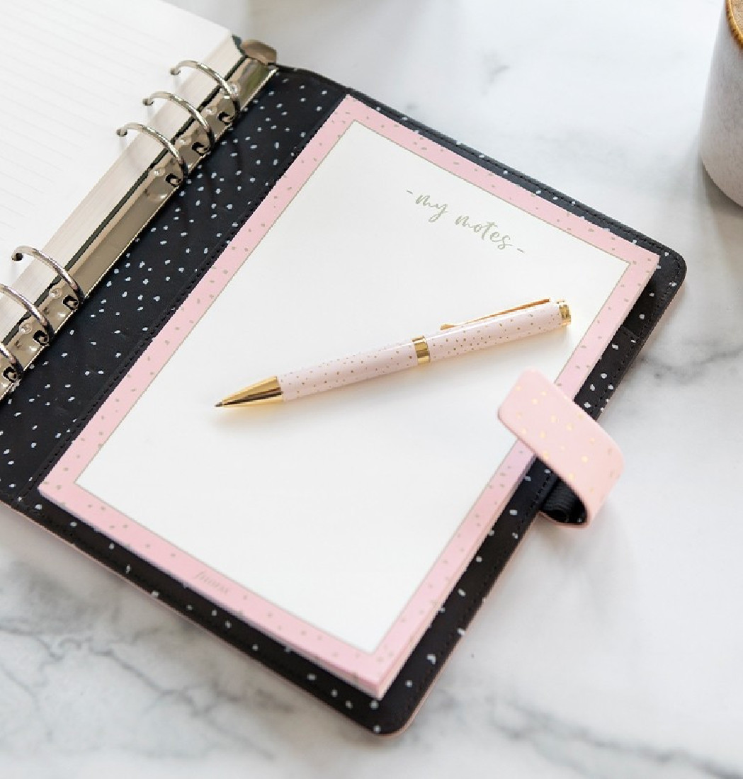 Filofax confetti A5 my notes 132841