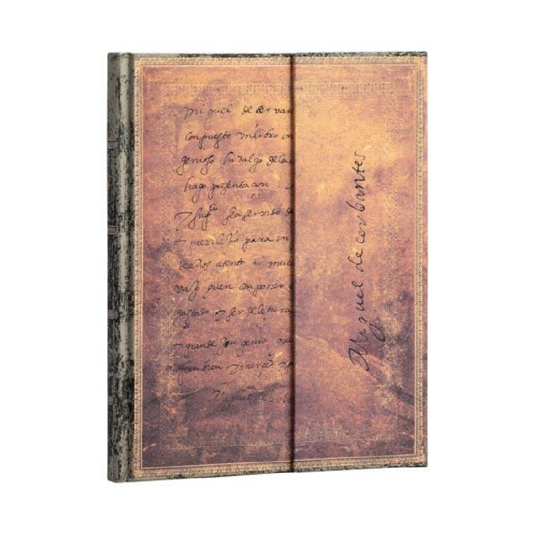 Notebook Ultra Wrap 18x23 lined Cervantes, Letter to the King Paperblanks