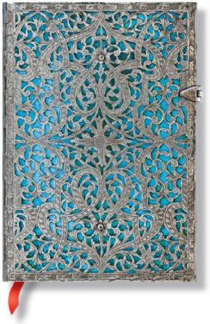 Paperblanks Notebook Silver Maya Midi Lined