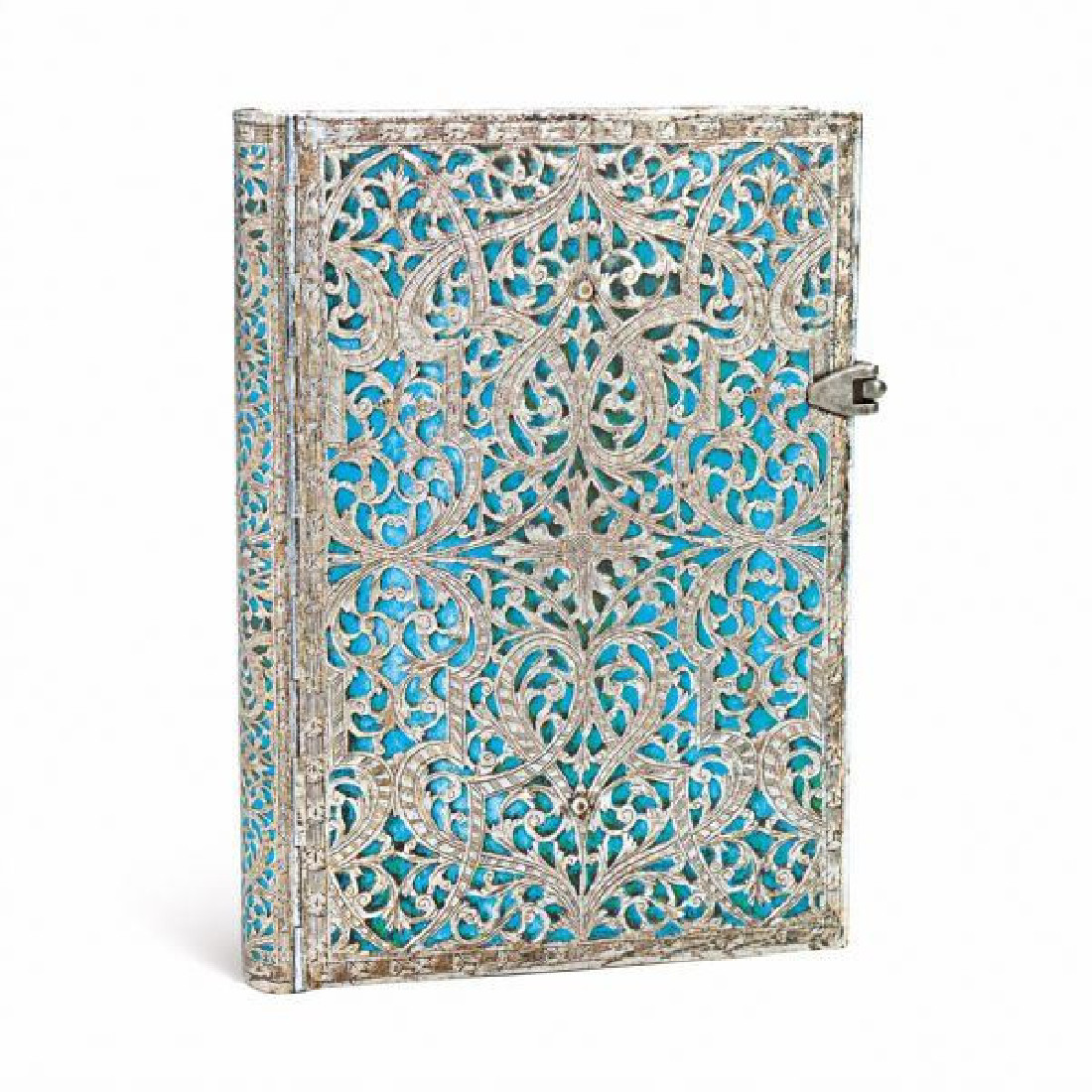 Paperblanks Notebook Silver Maya Midi Lined