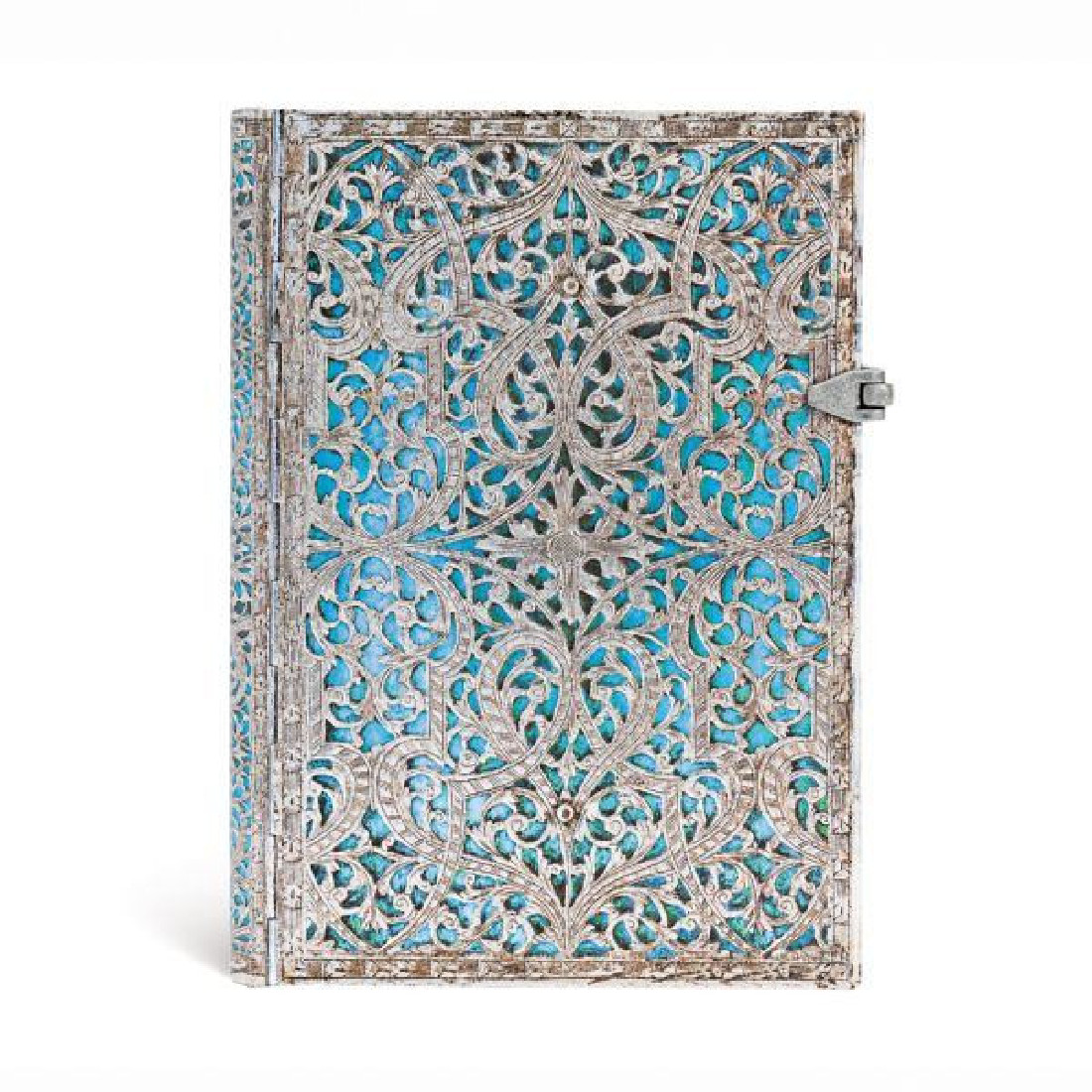 Paperblanks Notebook Silver Maya Midi Lined