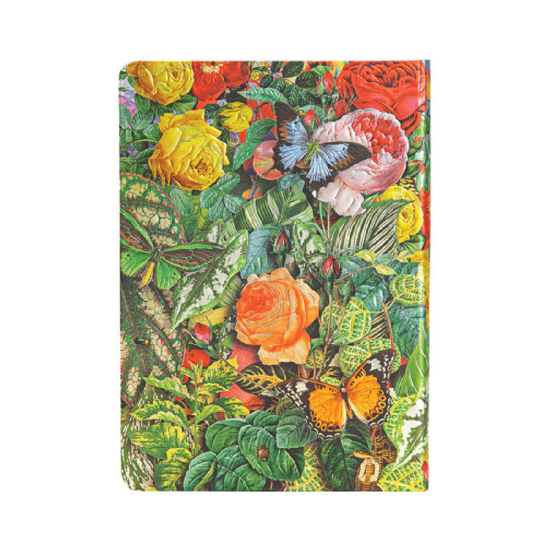 Paperblanks Butterfly Garden Midi 13x18 lined notebook