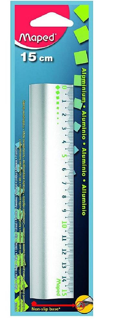 Γεωμετρικός Χάρακας Αλουμινίου 15cm 120159  Maped