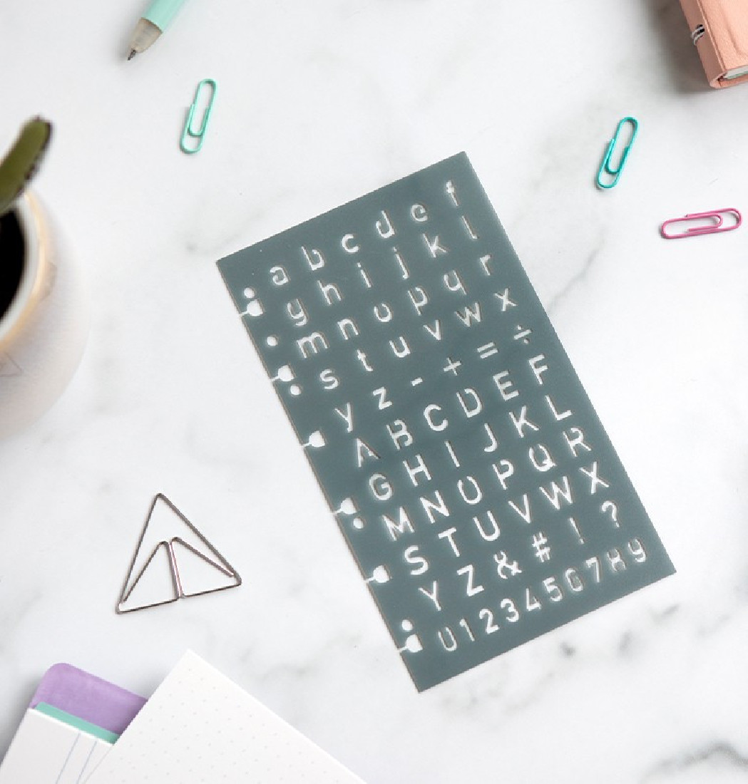 Moonlight Stencil 132857, Filofax