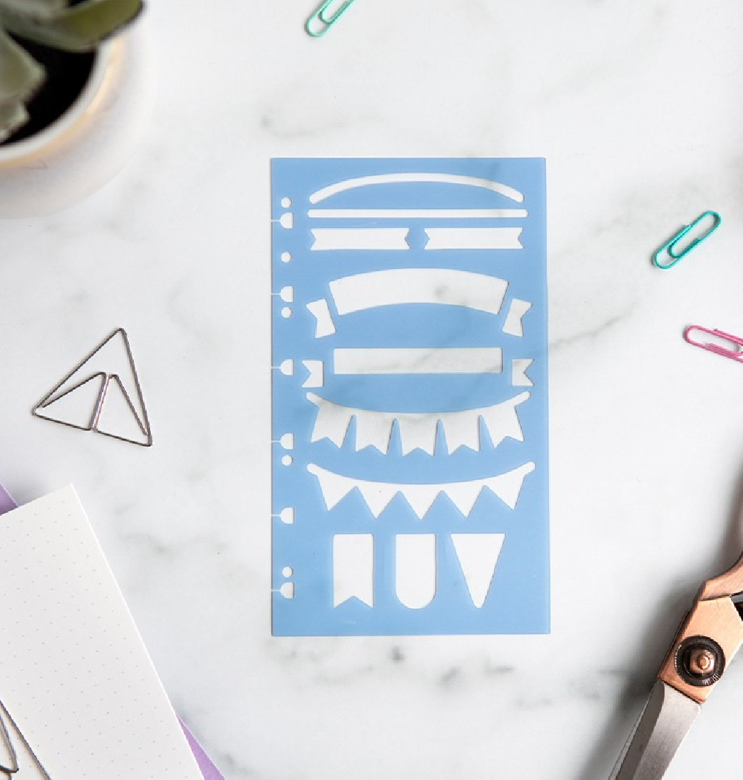 Moonlight Stencil 132858, Filofax