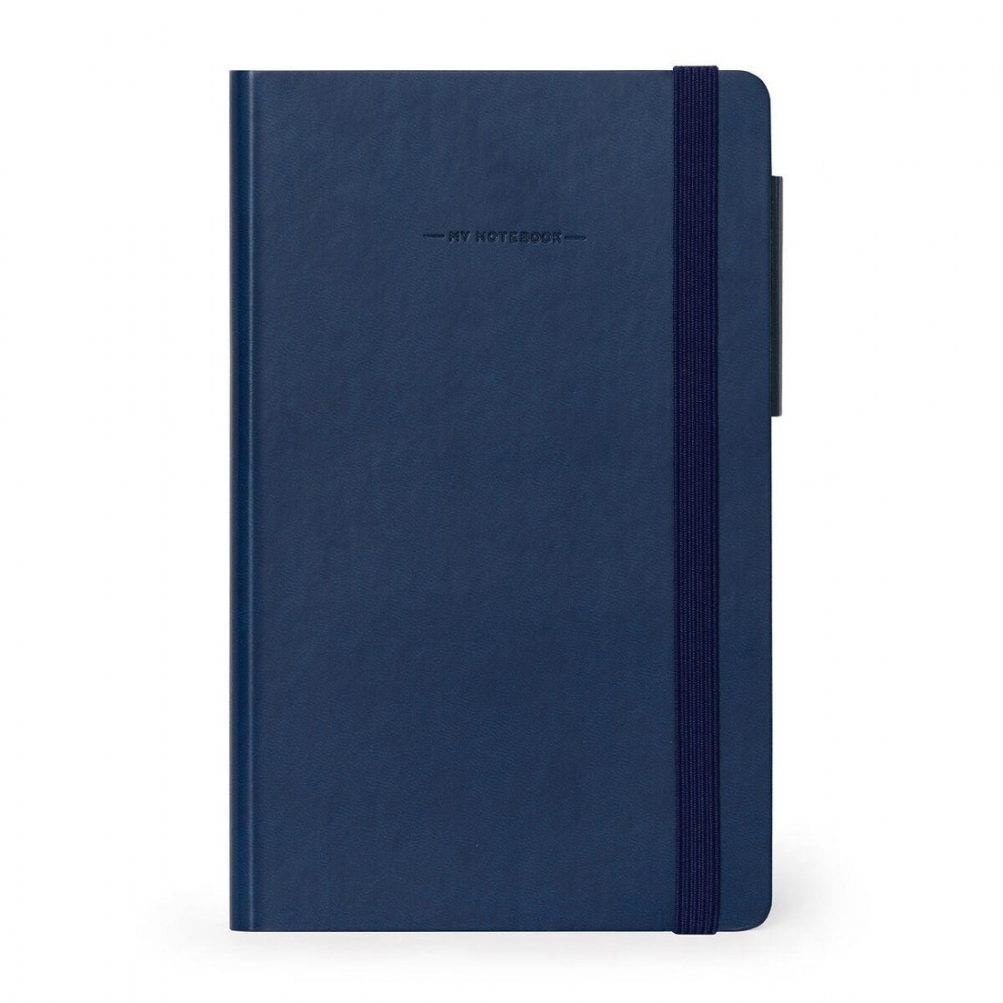 My Notebook - Lined - Medium - Blue Cover LEGAMI