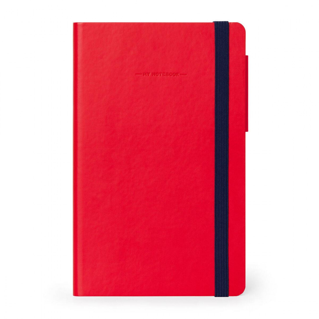 My Notebook - Lined - Medium - Red Cover LEGAMI