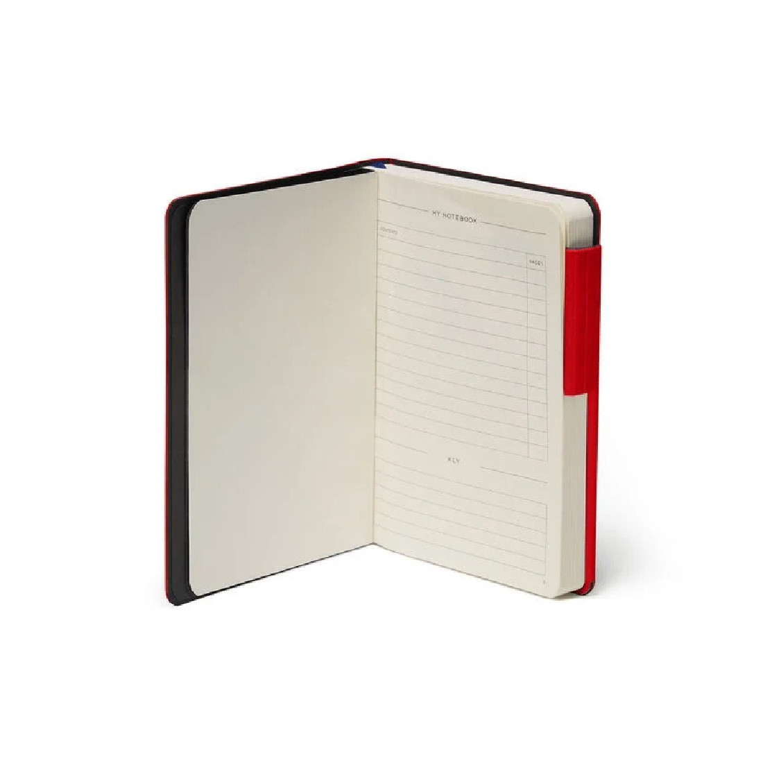 My Notebook - Lined - Small - Red Cover LEGAMI