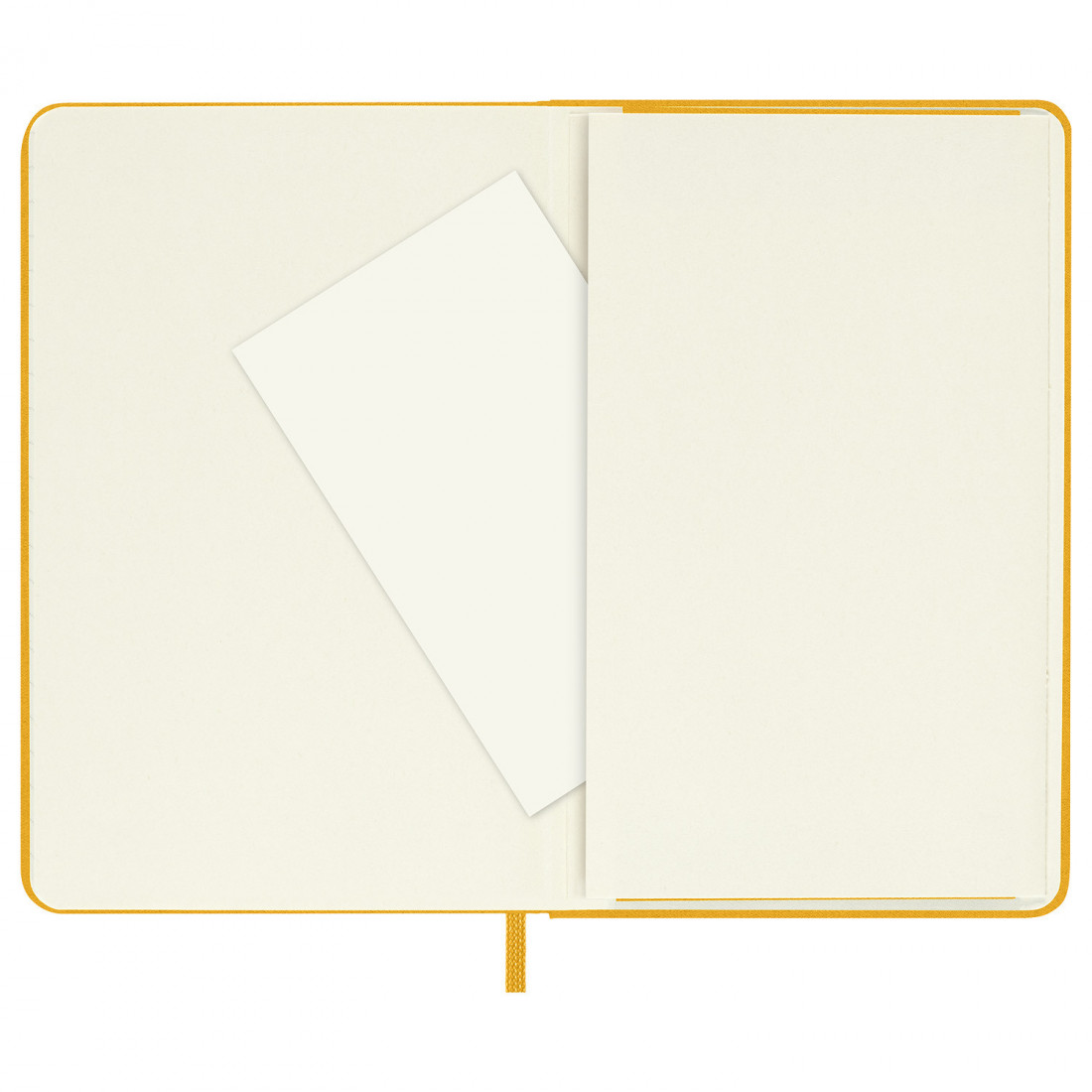 Notebook Large 13x21 Silk Orange Yellow Ruled Hard Cover Moleskine