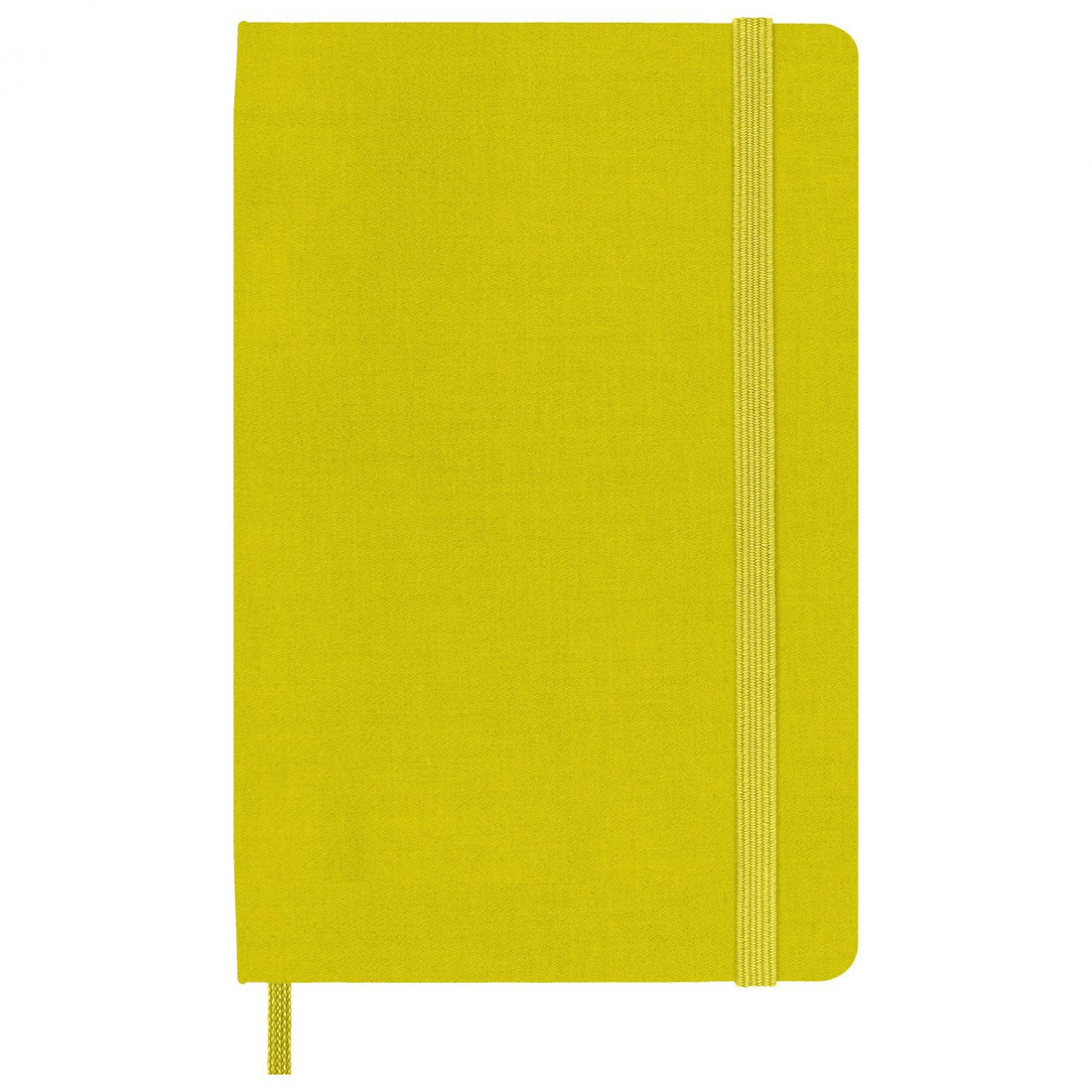 Notebook Extra Large 19x25 Silk Hay Yellow Ruled Hard Cover Moleskine
